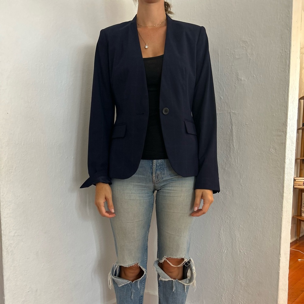 Zara size 2 dark navy blue